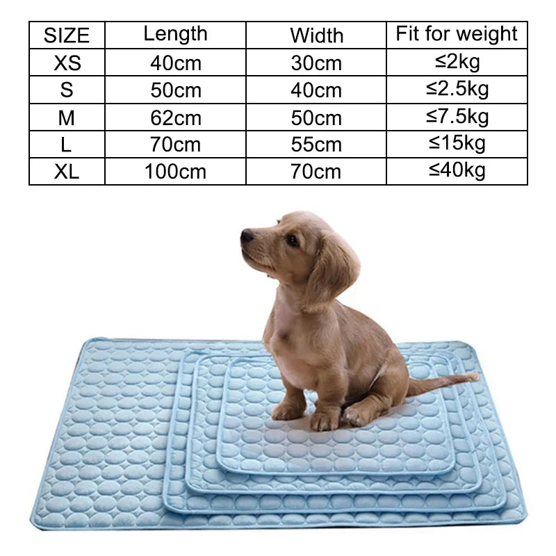 Cooling Dog Mat Summer Pad for Pets