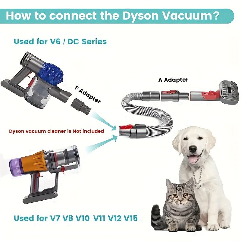 Pet Vacuum Attachment Kit for V7–V15-4